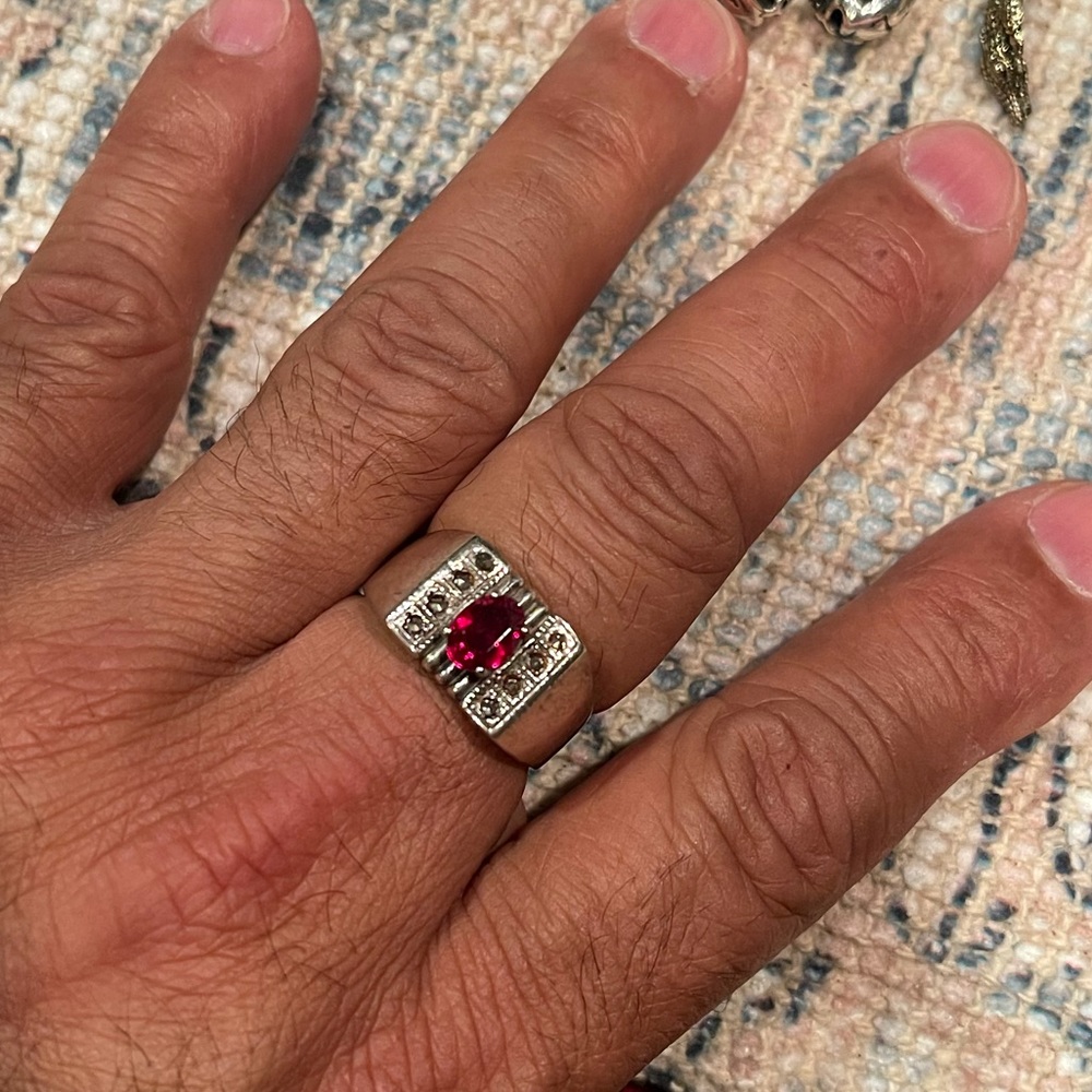 Starling silver ring